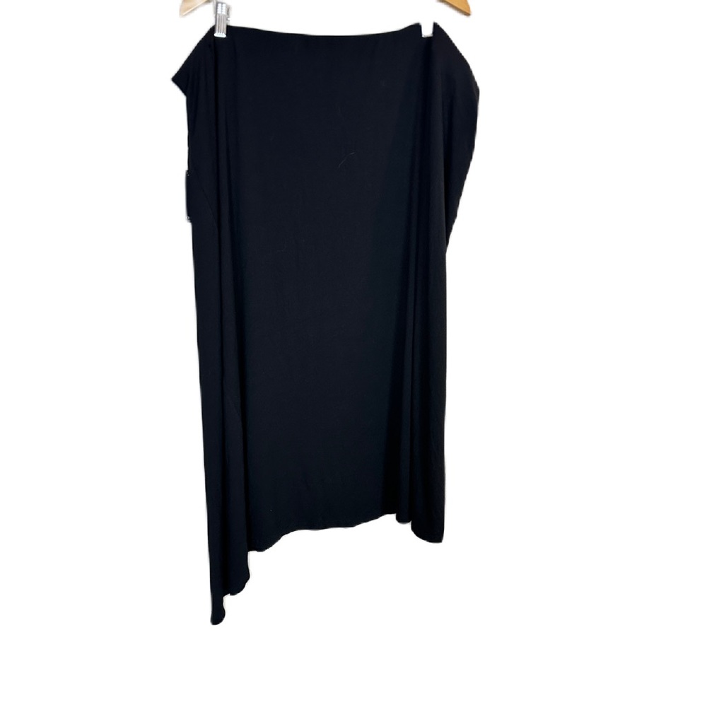 Eloquii Asymmetrical Black Skirt Women’s Plus Sz 26/28 NWT
